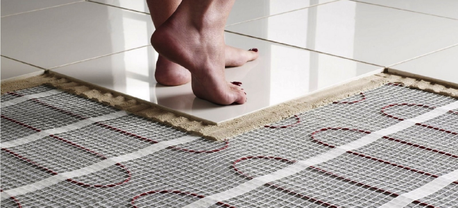 Установка теплого пола своими руками