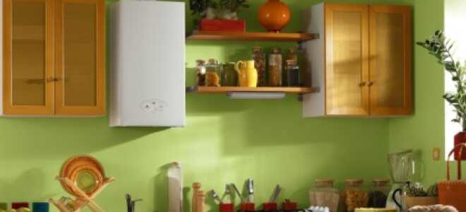 Газовый котёл на кухне