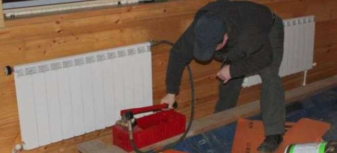 Правила проведения опрессовки системы отопления