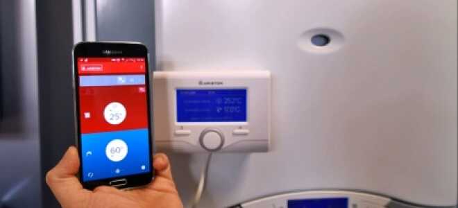 Управление газовым котлом через смартфон