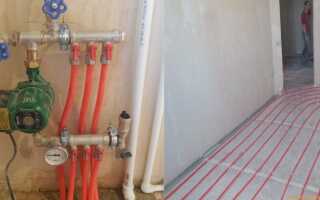 Теплый пол своими руками