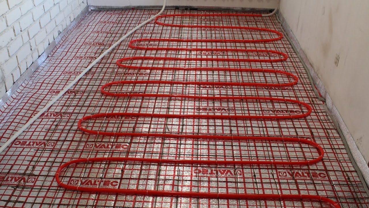 Теплый пол своими руками