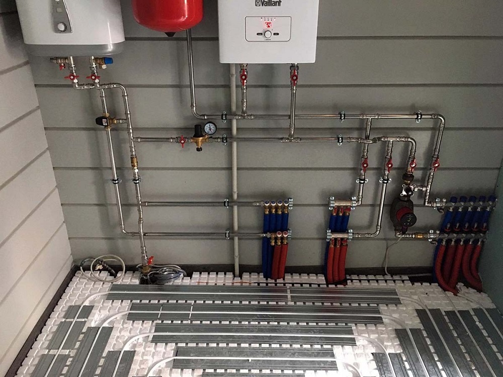 Водяной теплый пол от газового котла